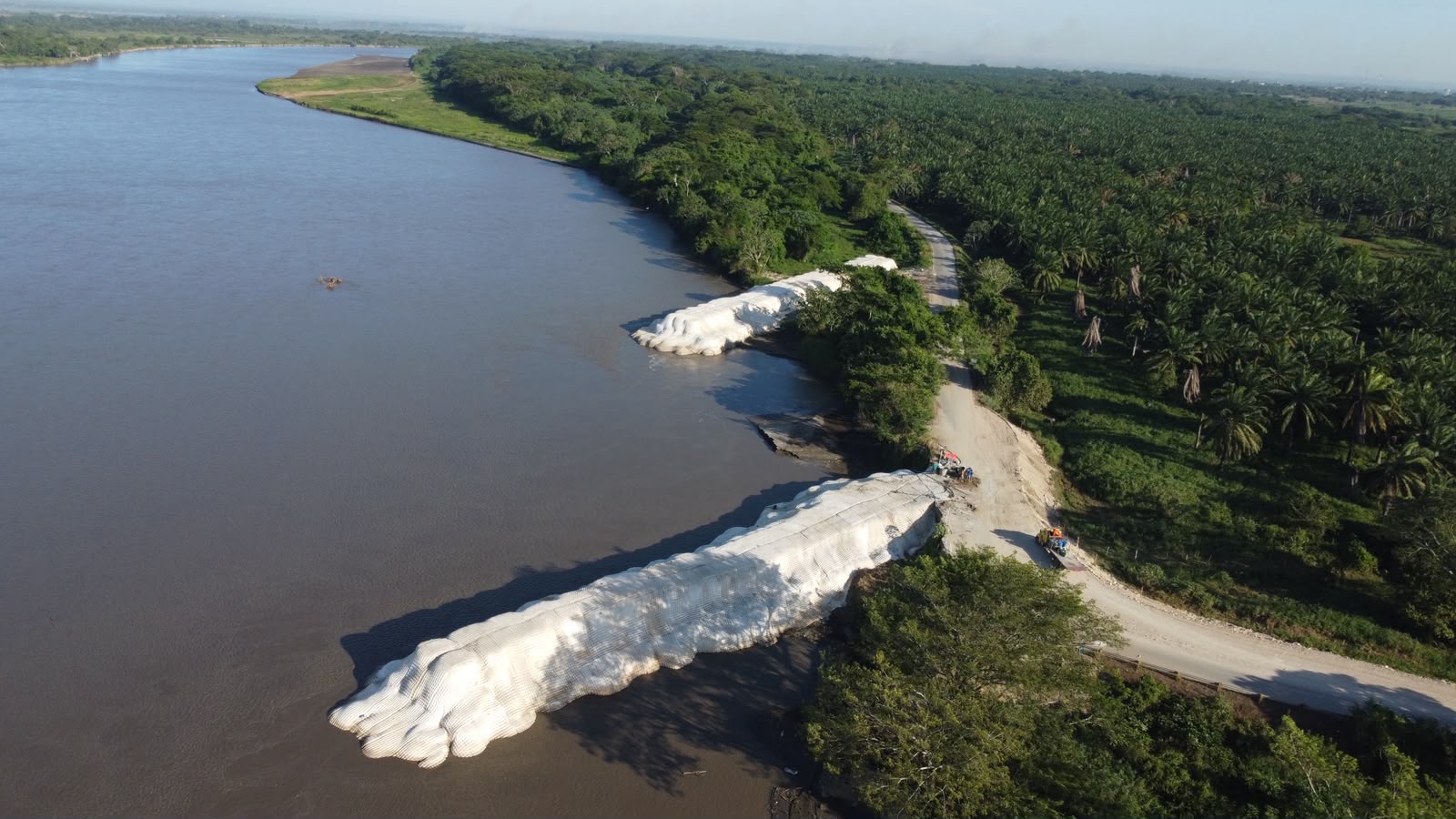 Obra de protección en el Brazo Morales reduce riesgos de inundaciones y garantiza conectividad con Río Viejo