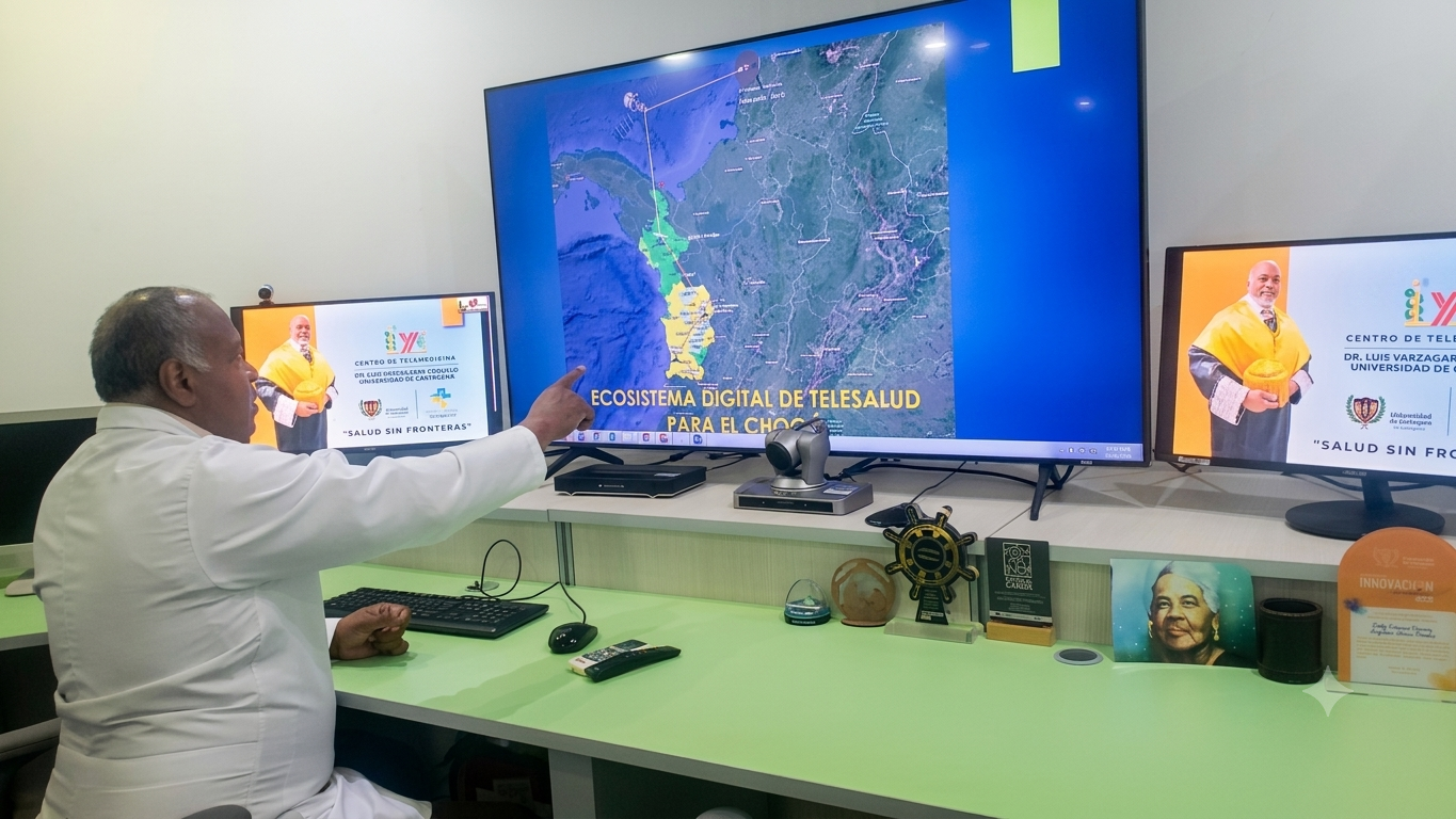 Unicartagena pone red de Telemedicina al servicio de Colombia tras el reciente terremoto