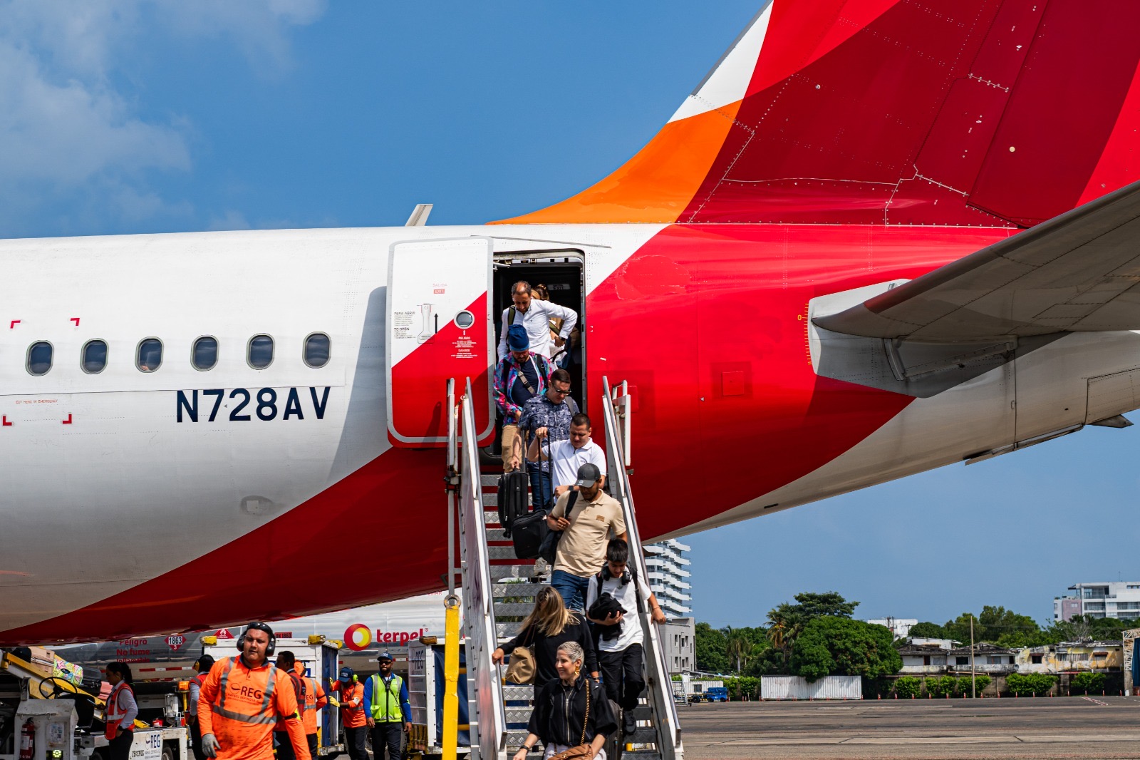 El Aeropuerto Rafael Núñez movilizó más de 686.000 pasajeros en julio