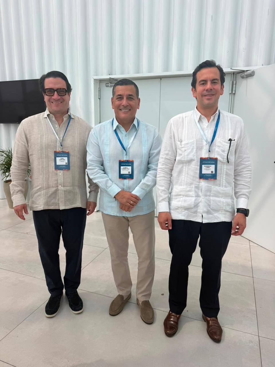 Dumek Turbay participa en Cumbre Nacional de Seguridad convocada por el presidente electo