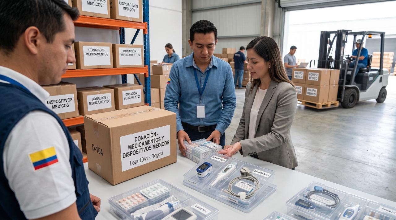 Invima refuerza control de donaciones durante emergencia nacional