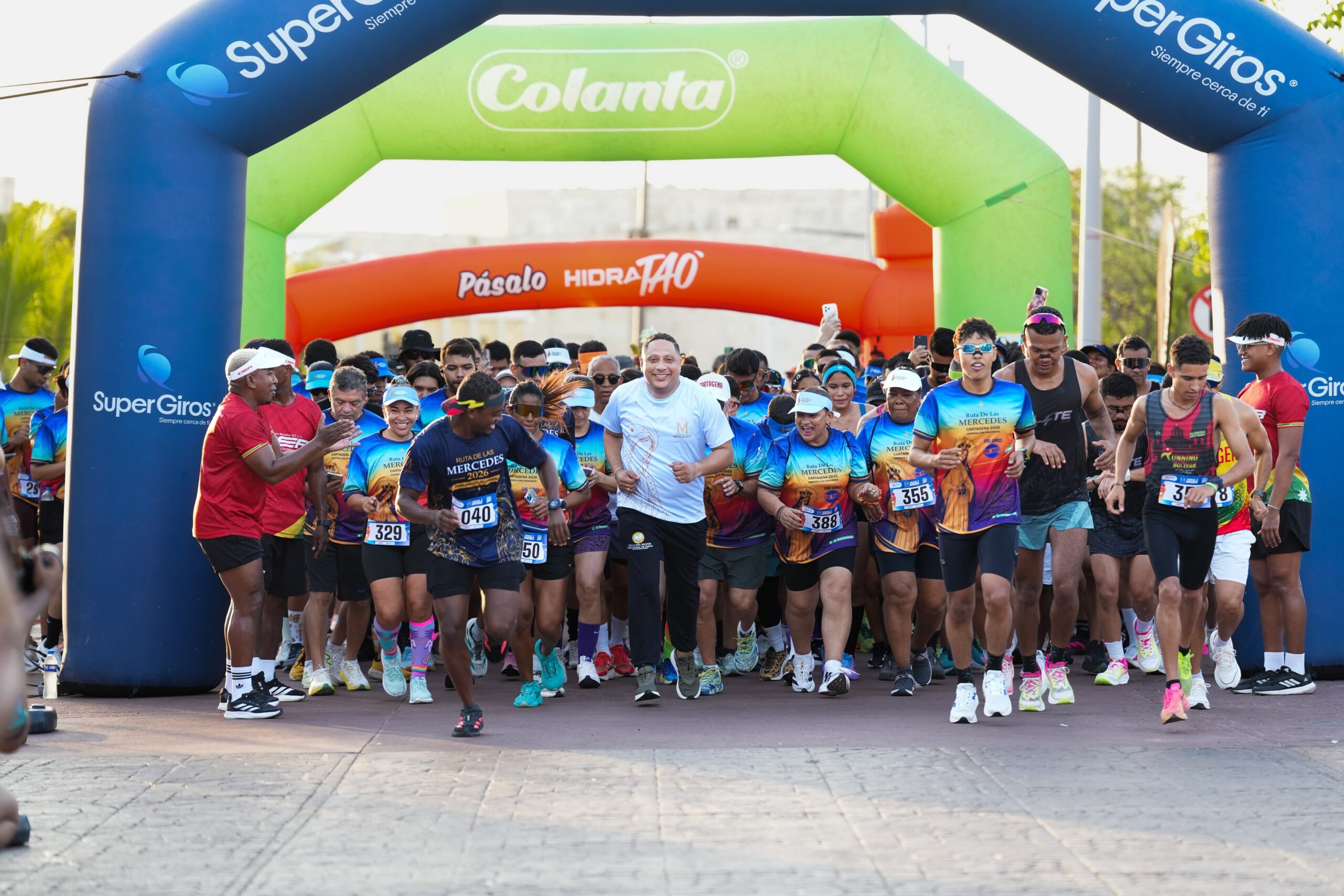 Más de 500 corredores hicieron historia en la Carrera ‘Ruta de Las Mercedes’ en Cartagena