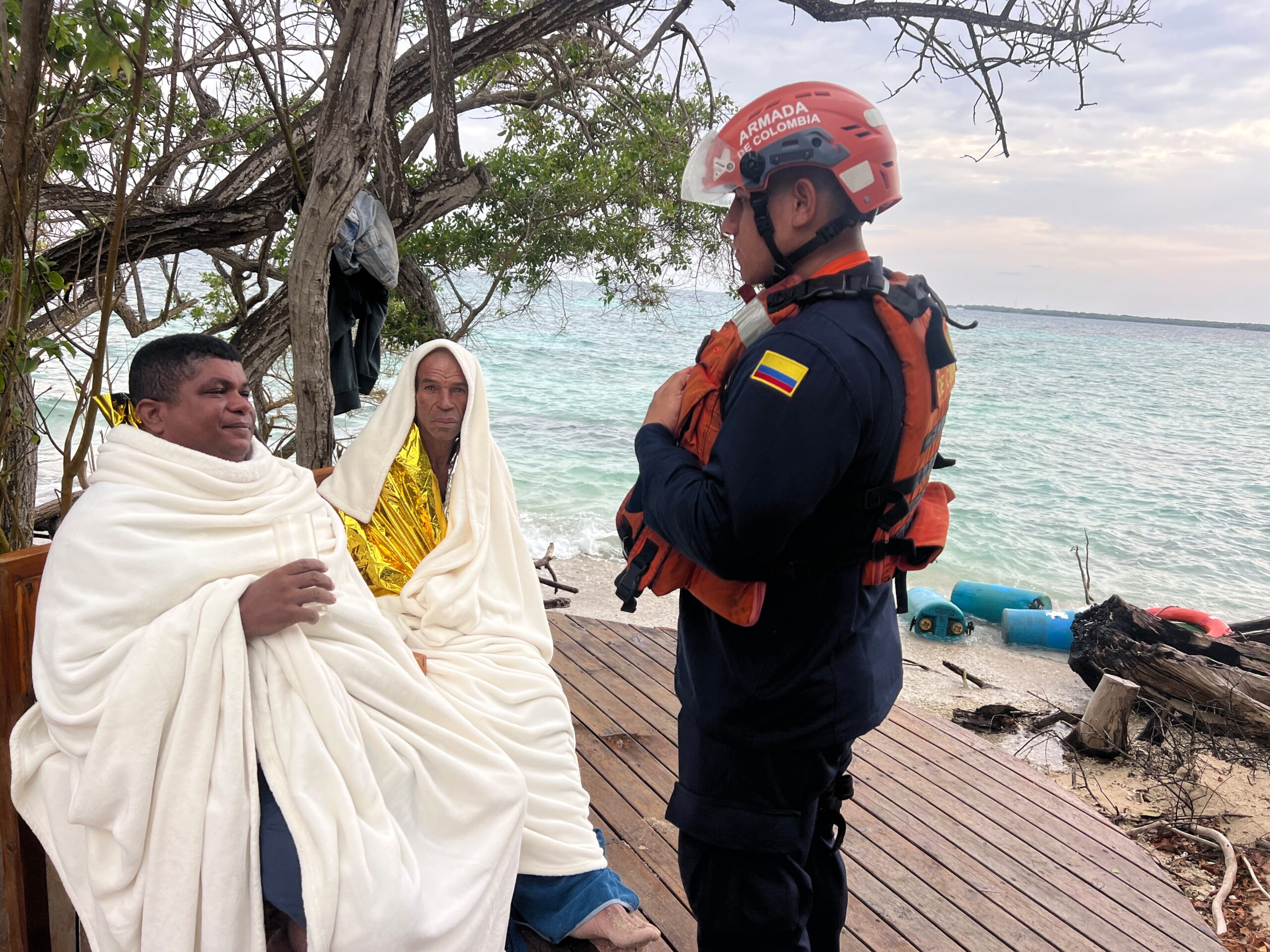 Se hundió embarcación en el mar Caribe: Dos sobreviven y dos están desaparecidos