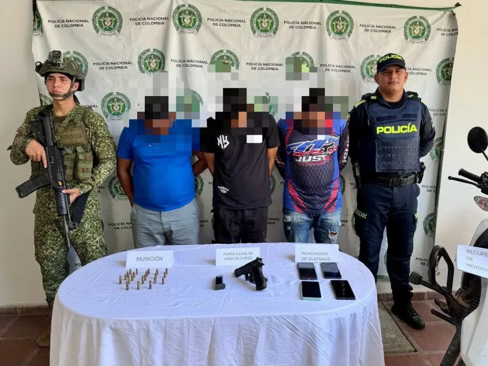 Capturados tres presuntos integrantes del Clan del Golfo