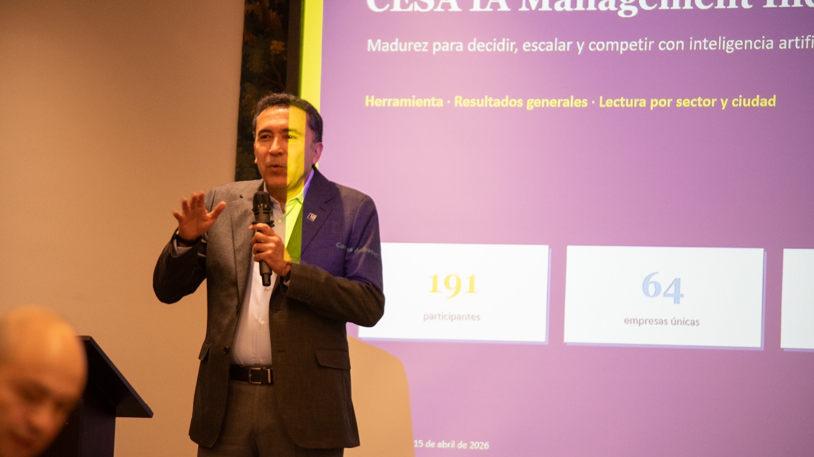 CESA y Minciencias lanzan herramienta gratuita para medir preparación empresarial en IA