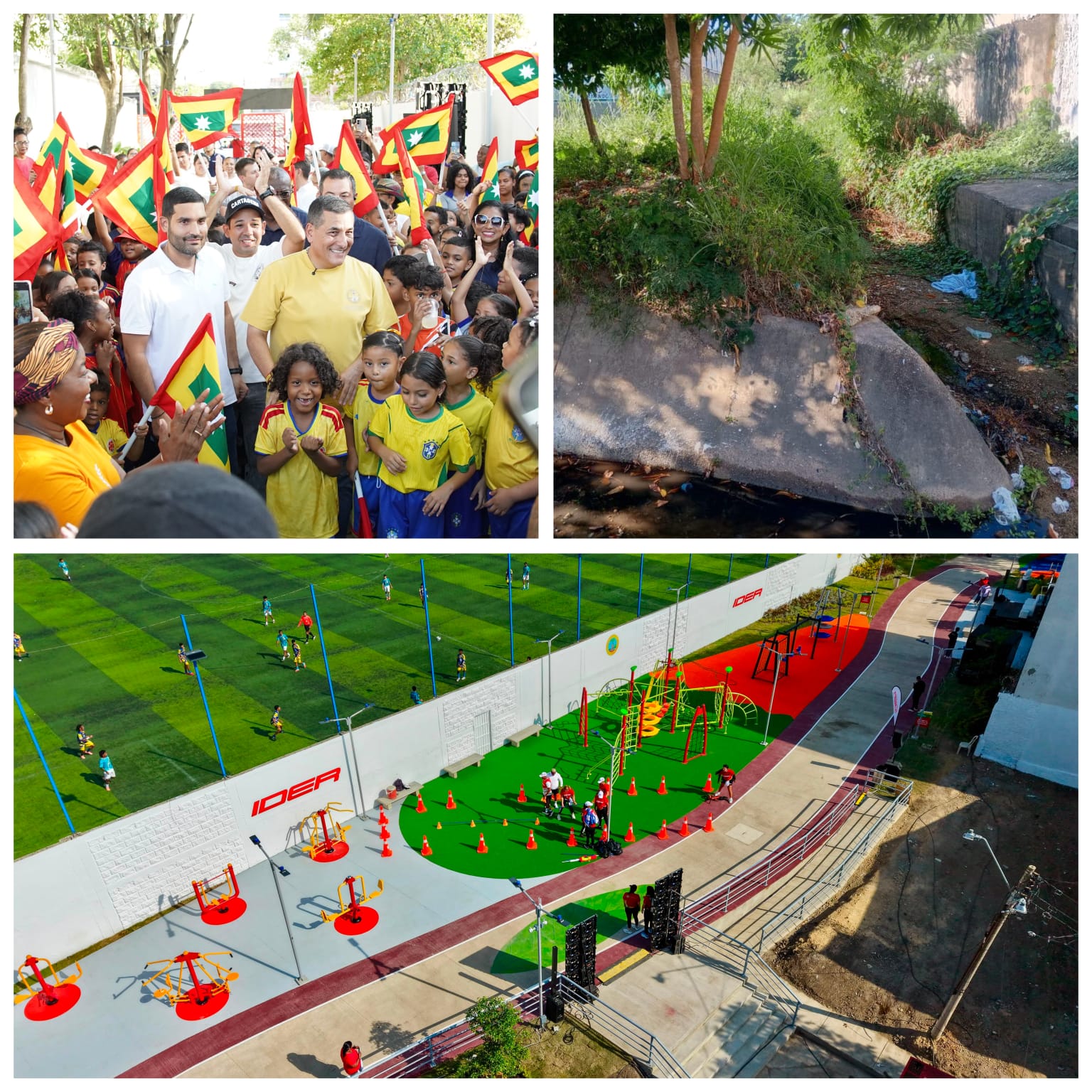 De la maleza y el abandono a la transformación: alcalde Dumek inaugura Parque Lineal de Alameda y San Fernando