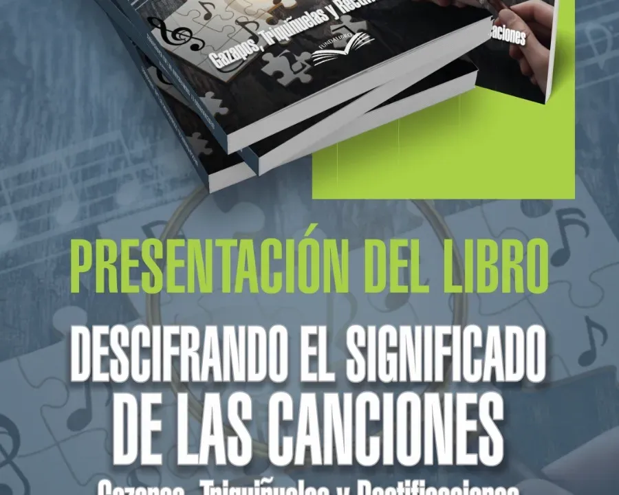 Presentación del libro “Descubriendo el significado de las canciones”, del escritor Carlos Alberto Ramos.