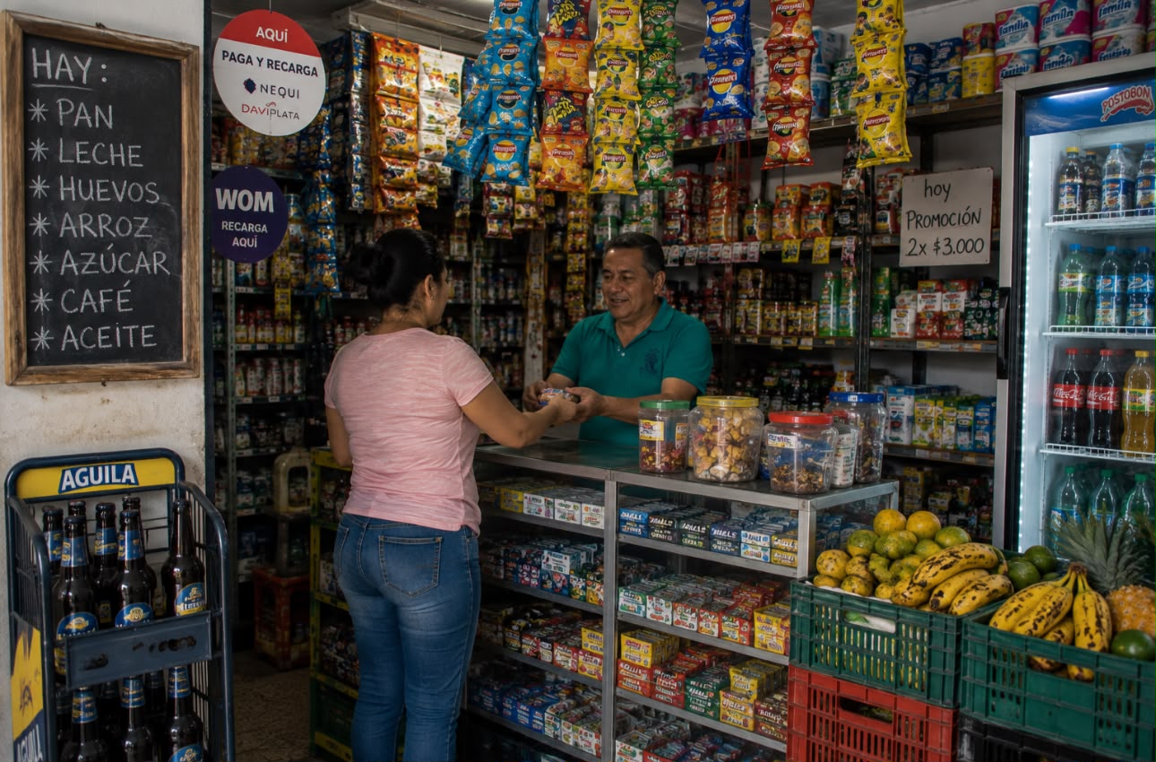 450 mil tiendas de barrio: el reto que obliga a las marcas a cambiar su forma de vender en Colombia