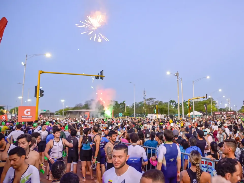 Cartagena reunió a deportistas de 41 países en el Ironman 5150