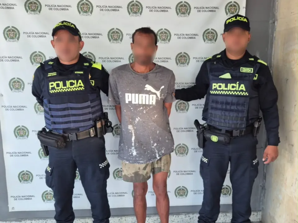La Policía Nacional capturo al ‘Pipe’ por el delito de daño en bien ajeno