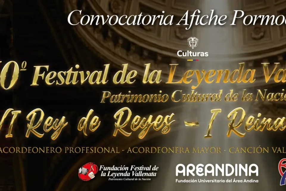 Convocan a estudiantes de diseño para crear afiche del 60° Festival de la Leyenda Vallenata