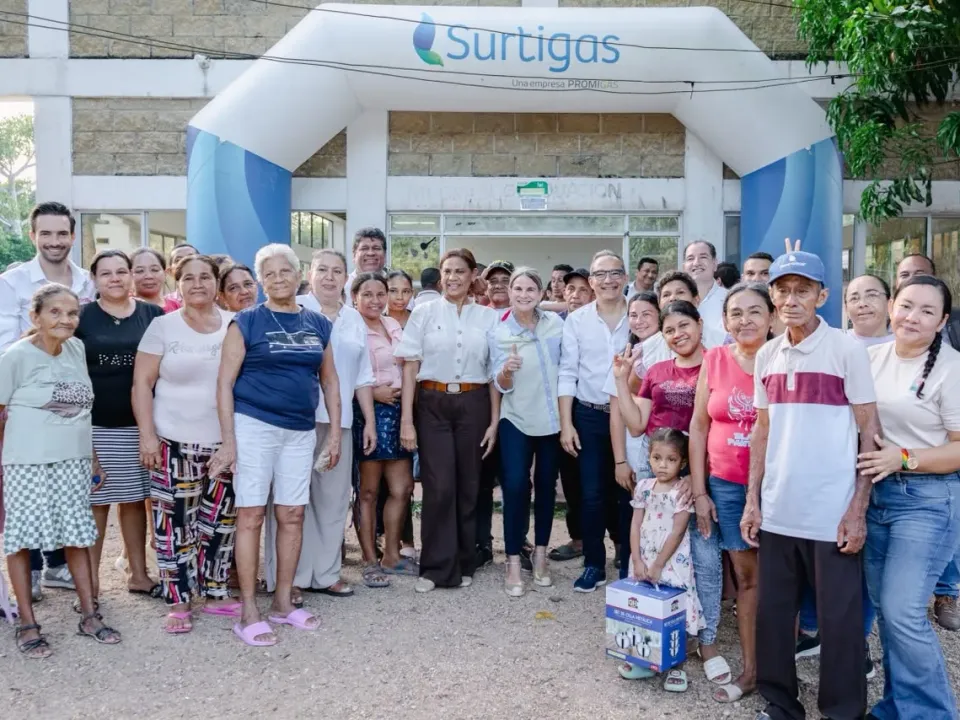 Puesta en marcha del gas natural beneficia a 227 hogares de Sucre