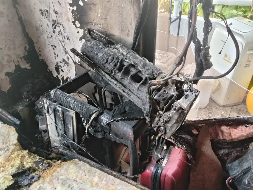 Bomberos de Cartagena atendieron incendio en vivienda en el barrio El Socorro