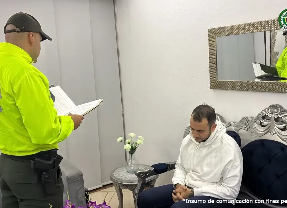 Capturan en Cali a hombre solicitado en Estados Unidos por tráfico de drogas y lavado de activos