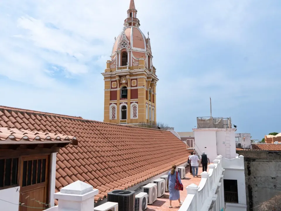 Inician obras de impermeabilización de la Catedral Santa Catalina para proteger su patrimonio