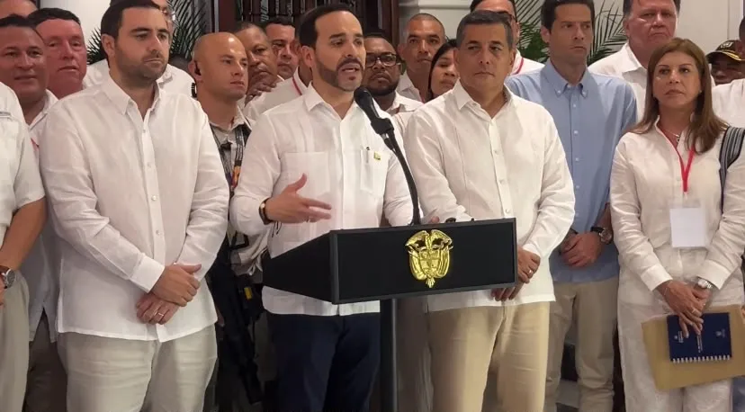 Presidente Abelardo anuncia medidas para destrabar proyectos de agua en Bolívar