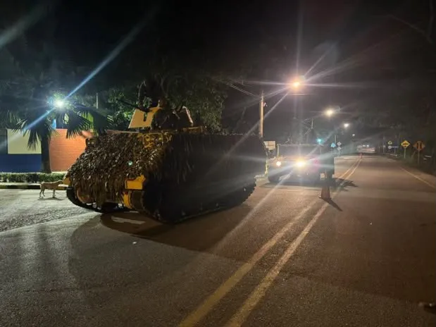 Ejército y Policía despejan puntos bloqueados en la Troncal del Caribe y restablecen la movilidad