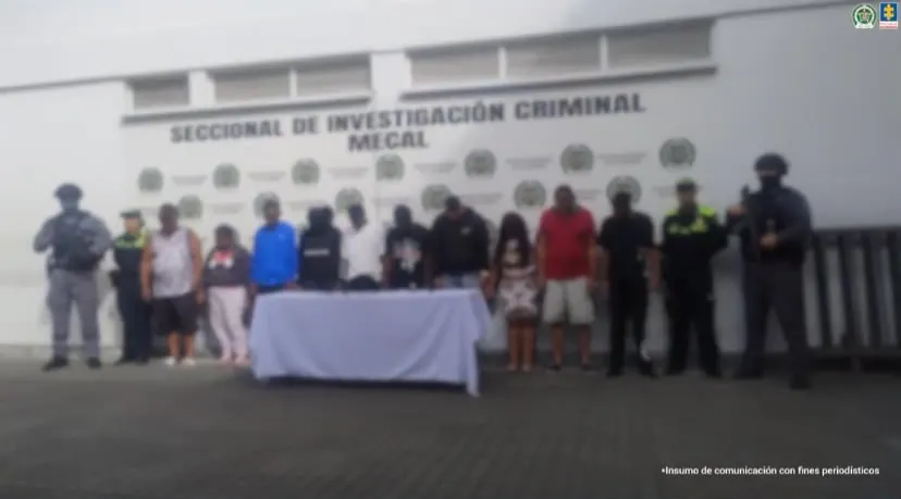 Golpe a grupos delincuenciales en Cali deja 85 personas capturadas
