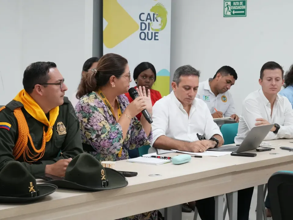 Cardique y entidades de Cartagena articulan acciones para proteger la Ciénaga de la Virgen