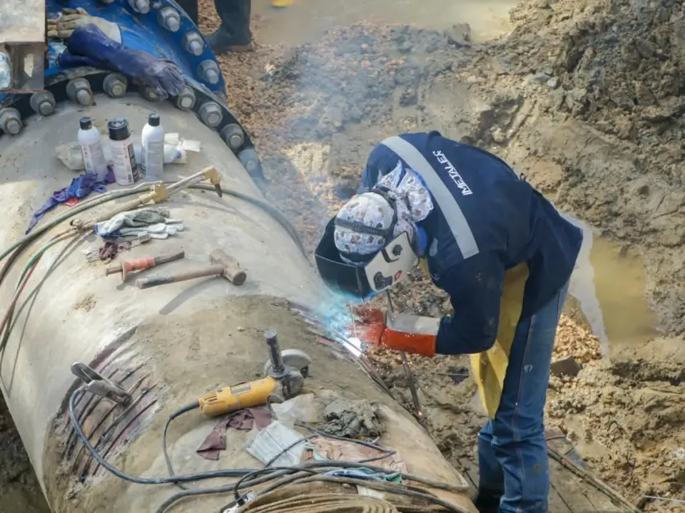 Aguas de Cartagena alcanza 65 % de avance en la parada técnica