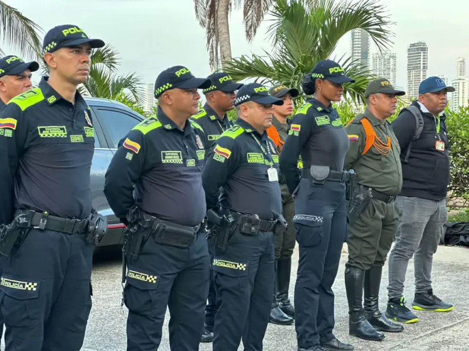 3.000 Policías acompañarán celebración del Día del Amor y Amistad en Cartagena y su área metropolitana