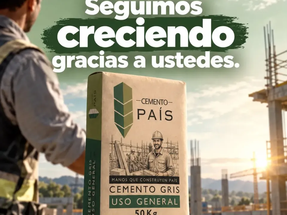 Cemento País, una marca que construye futuro de la mano de sus clientes