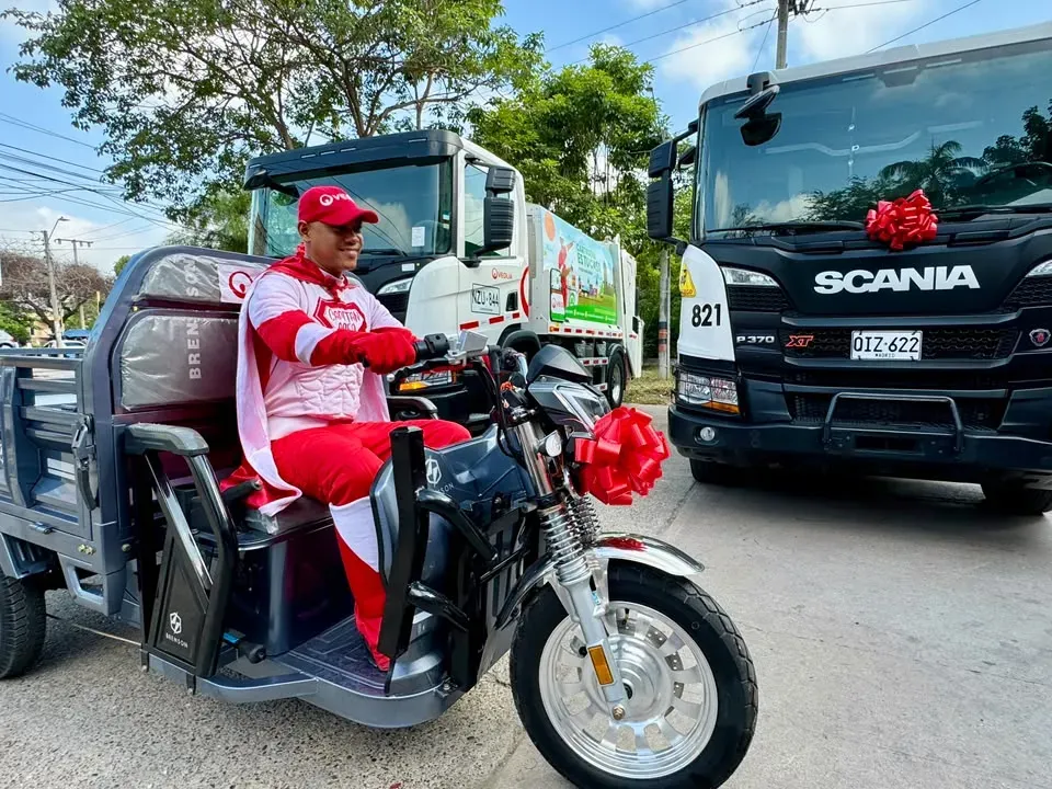 $1.357 millones invierte Veolia en nueva flota para mejorar aseo en Cartagena