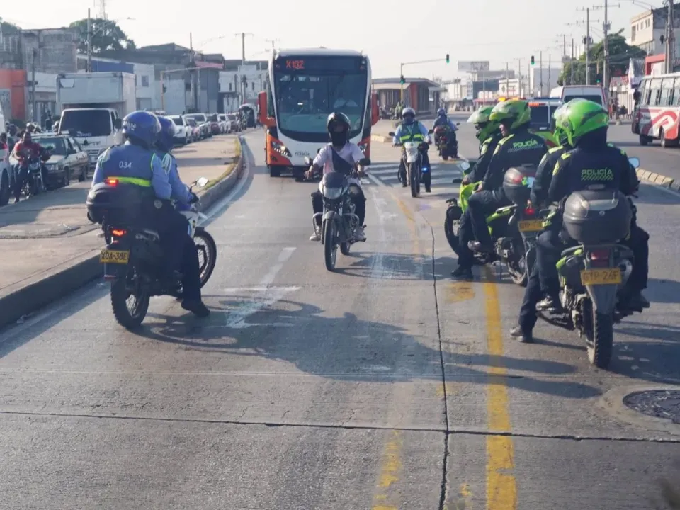 Top de infracciones más comunes de conductores en Cartagena: DATT pide respetar normas de tránsito
