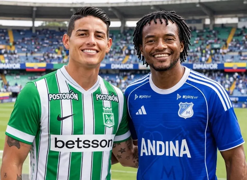 Revolución en La Liga: James es ‘verdolaga’ y Cuadrado ‘embajador’