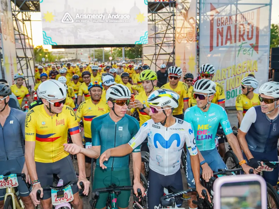 Cartagena despide a Nairo Quintana con el Gran Fondo Fest 2026