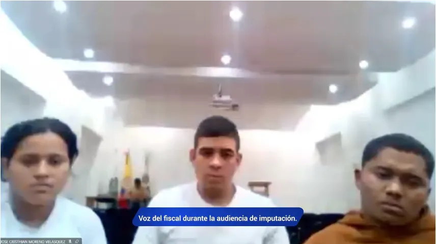 Tres presuntos integrantes de ‘Los Satanás’ fueron judicializados por extorsiones y ataques a comerciantes en Bogotá