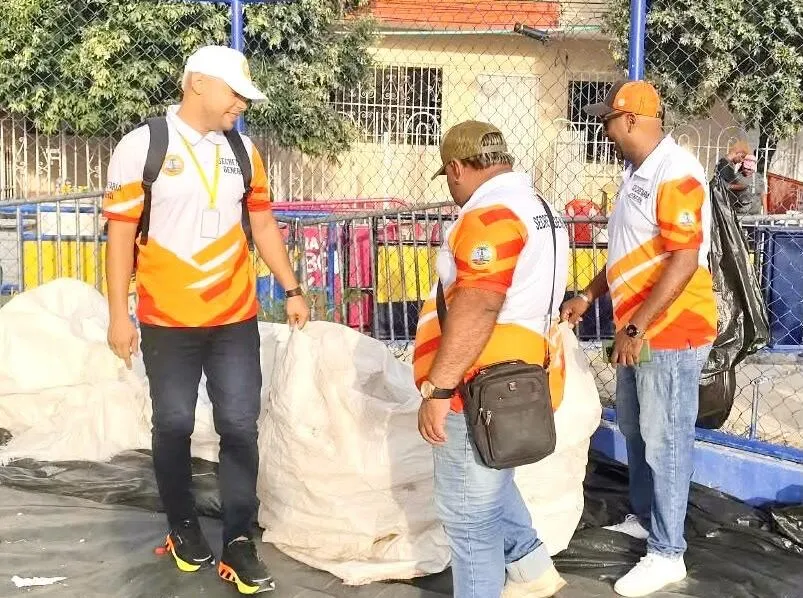 201 kilos de materiales aprovechables fueron recuperados durante el preludio de Canapote