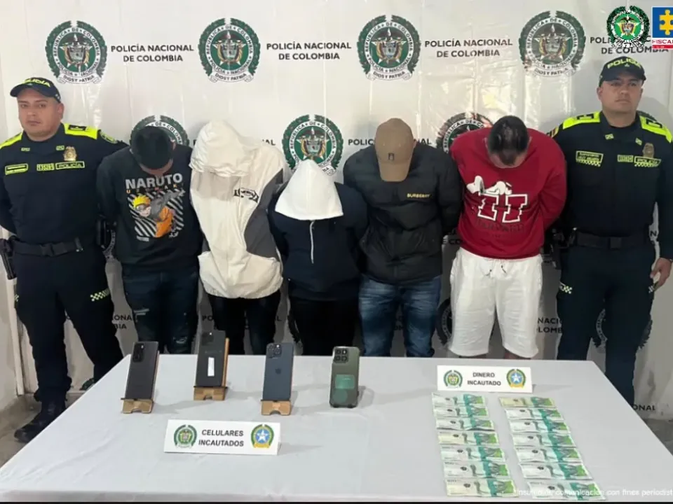 Golpe a ‘Los Polacos’: cinco capturados por millonarios hurtos a viviendas en Boyacá