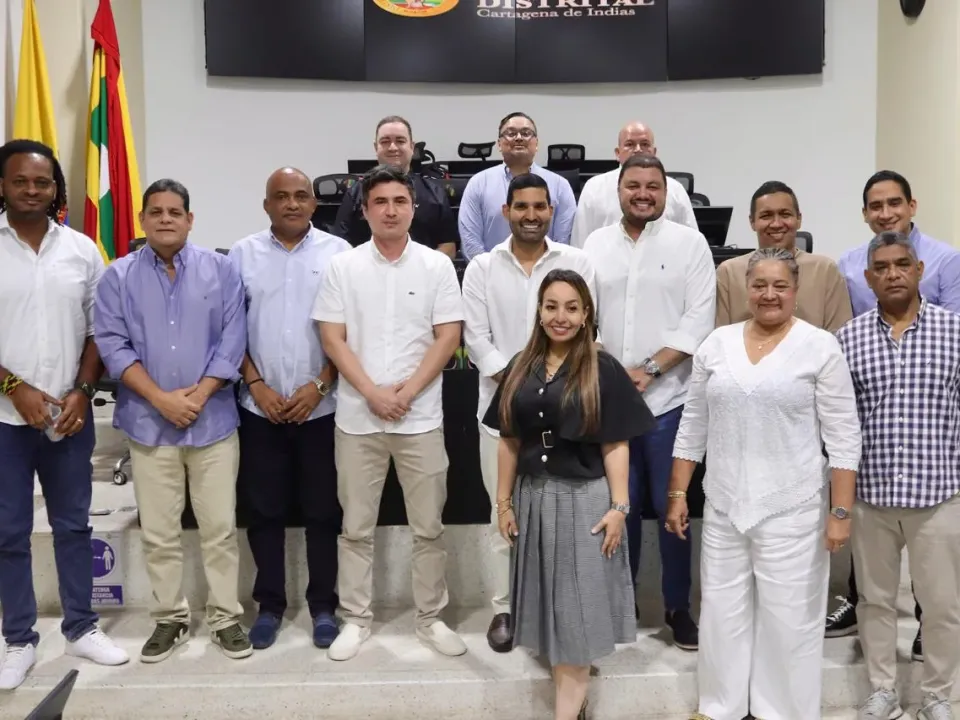 Así quedó conformada la Mesa Directiva del Concejo de Cartagena para 2027