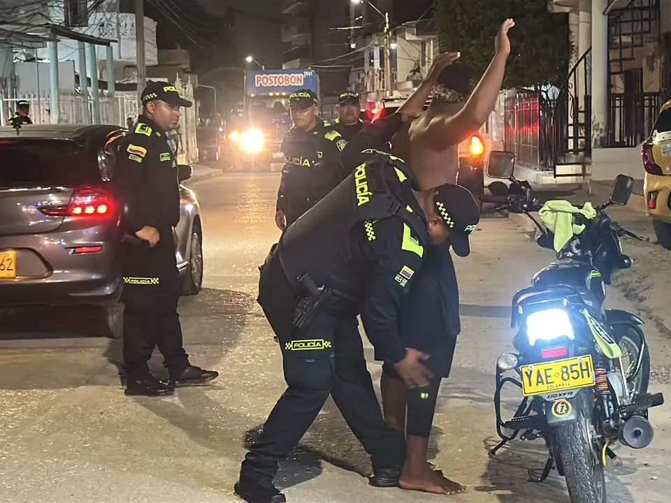 Golpe al delito en Cartagena: 63 capturados durante el fin de semana