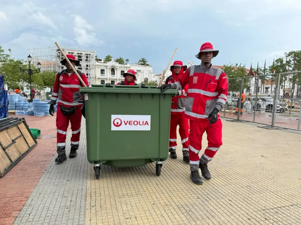 Veolia atendió la limpieza de Cartagena y municipios de Bolívar durante el Gran Fondo Nairo Fest