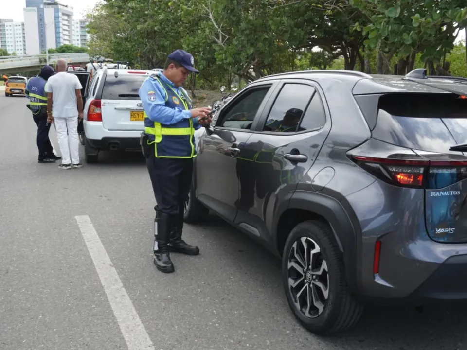 Pico y placa en Cartagena: DATT inmovilizó 129 vehículos en dos días