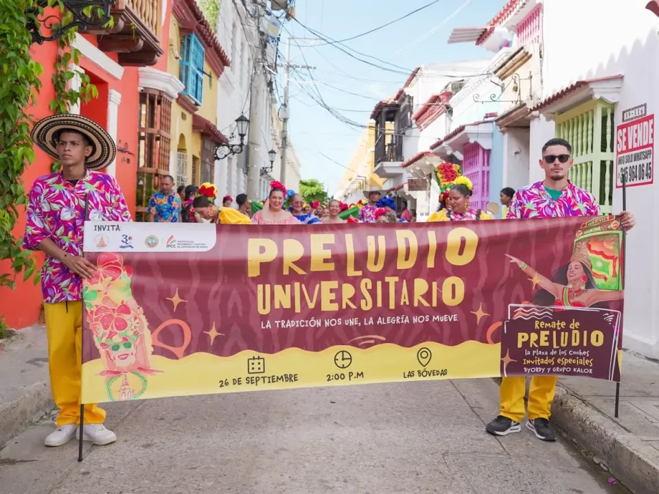 Preludio Universitario llenará de música, danza y tradición el Centro Histórico de Cartagena