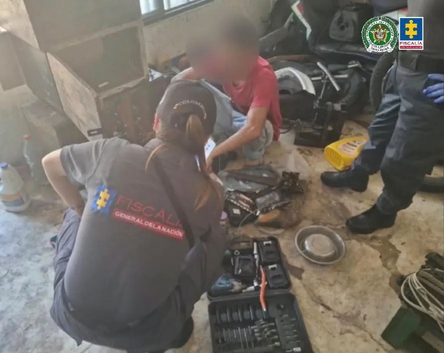 Talleres de motos y rituales de santería: así operarían dos grupos criminales en Caldas