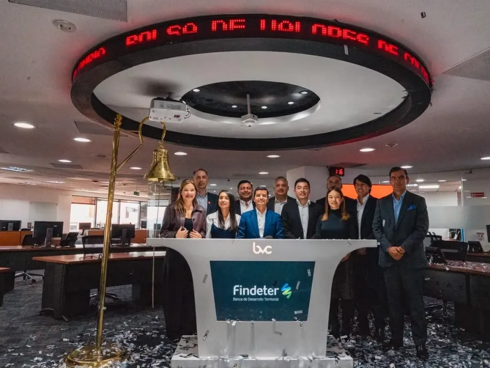 Findeter emite bonos por $300.000 millones para financiar proyectos de desarrollo regional