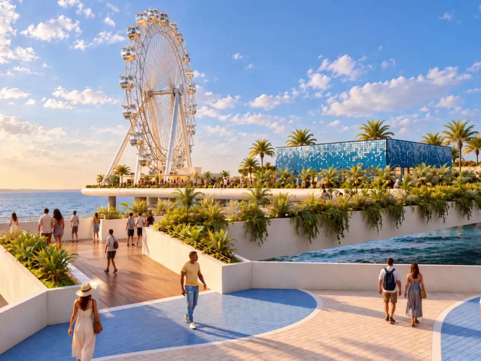 Mirador del Sol en Cartagena tendrá rueda de 60 metros y será entregado en marzo de 2027