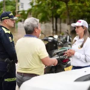 OAGRD monitorea canales y atiende reportes por lluvias en sectores de Cartagena