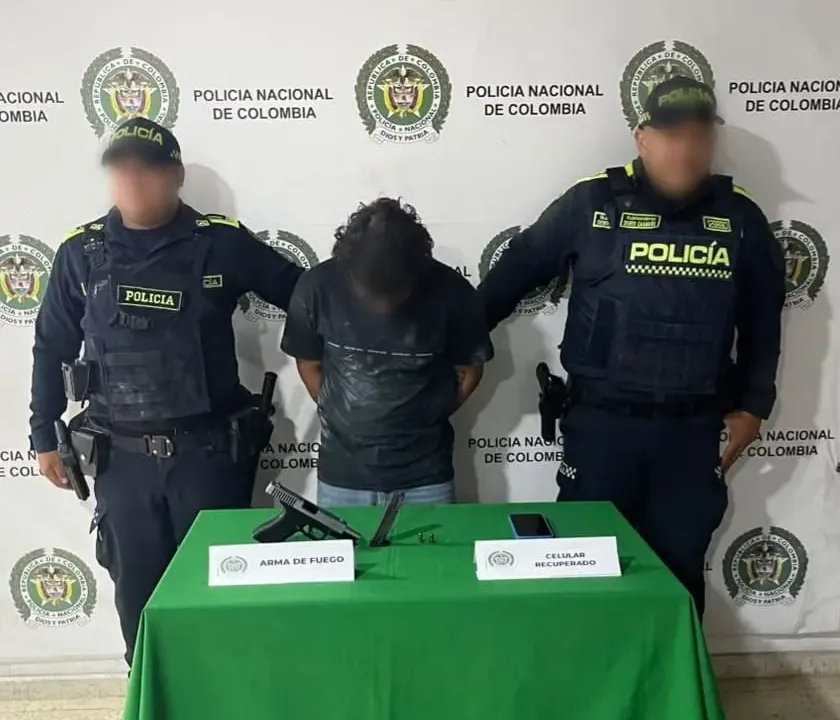 Lo capturan en Nuevo Bosque con arma de fuego ilegal