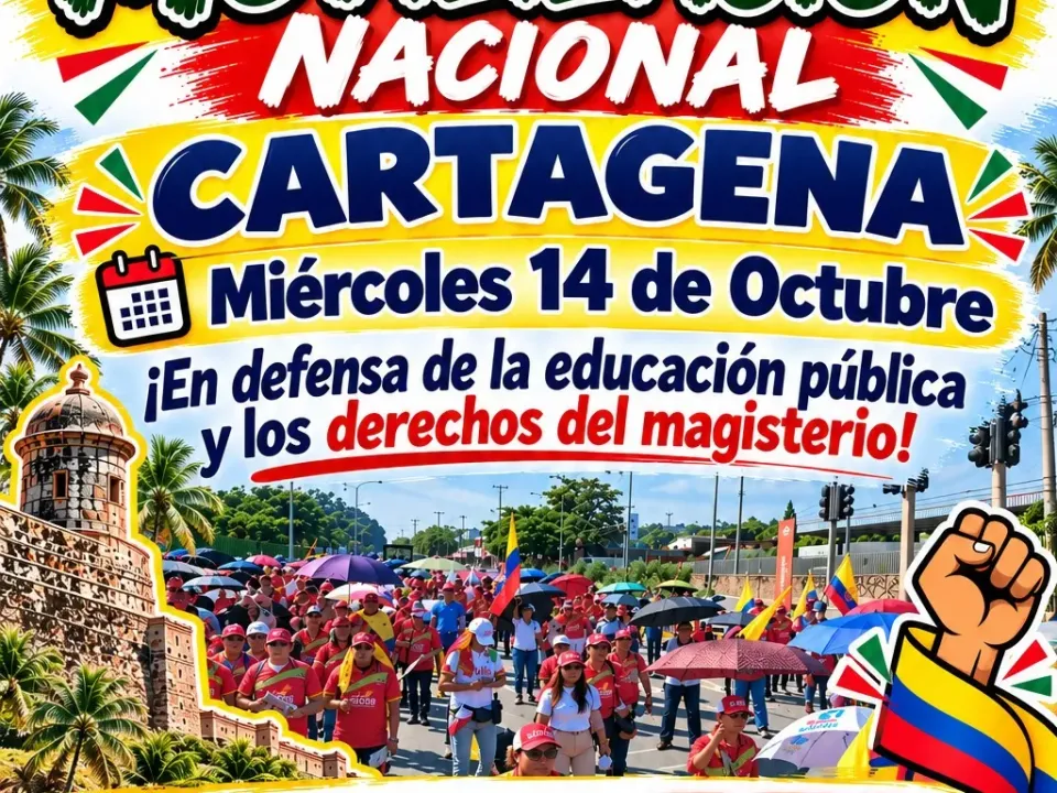 Hoy en Cartagena gran movilización contra el gobierno de Abelardo De La Espriella