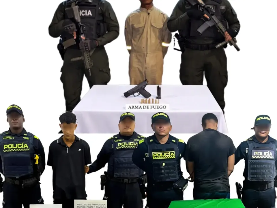 Policía continúa sacando armas de fuego de las calles de Cartagena