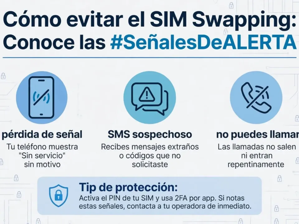 Conoce las #SeñalesDeALERTA para proteger tu información personal y bancaria